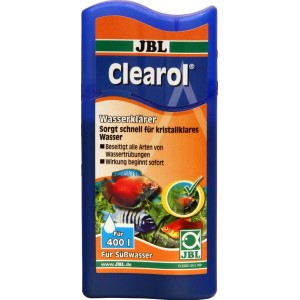 JBL Clearol Wasserklärer 100ml für kristallklares Aquarienwasser.