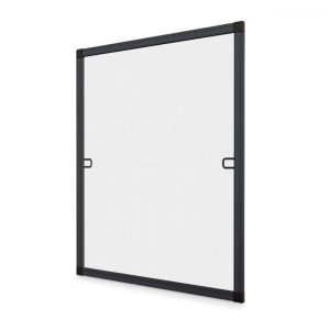 Avosdim Insektenschutz Spannrahmen 130 x 150 cm Grau Gewebe Grau zum Kleben