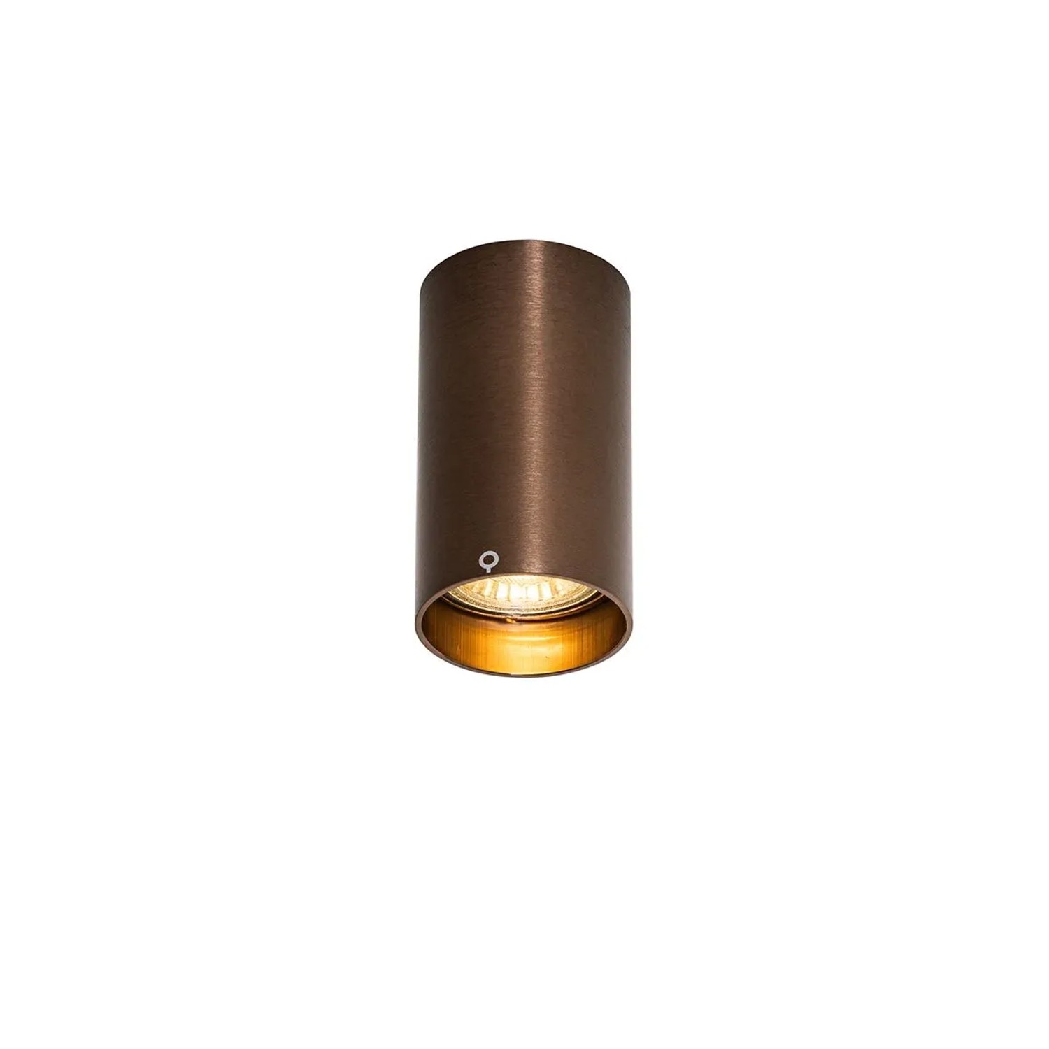 Qazqa Moderner Strahler Dunkelbronze 5, 5 Cm Tuba