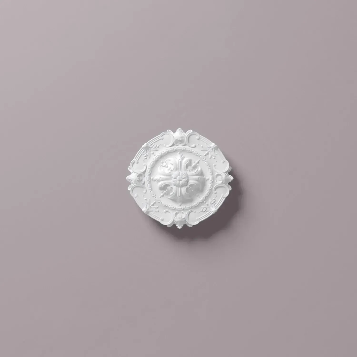 NOEL & MARQUET NMC R6 ARSTYL Rosette Zierelement 42 cm 42 cm x 5 cm Weiß