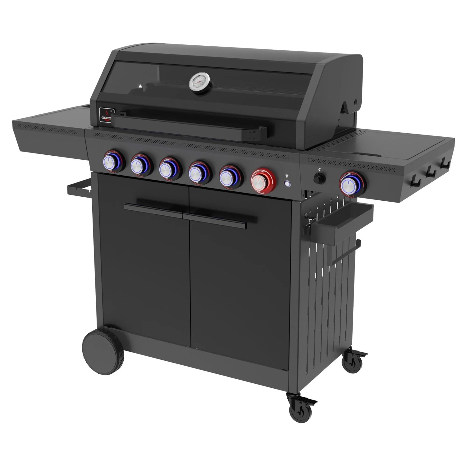El Fuego Gasgrill Key West 6+1 Brenner