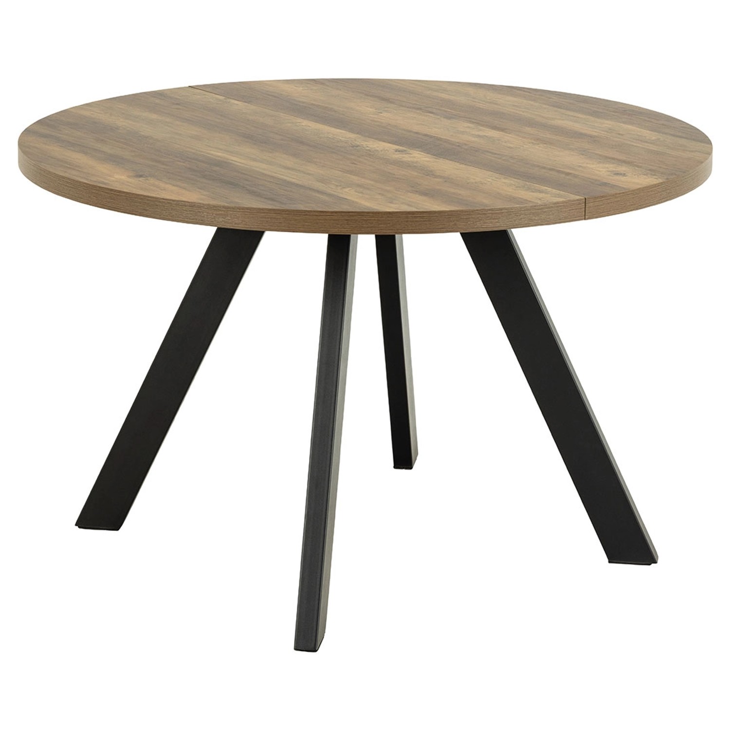 ebuy24 Zalida Esstisch Ø120cm 210cm Ausziehbar Natur günstig online kaufen