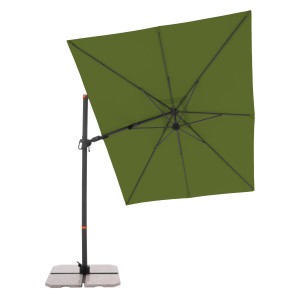 Doppler Ampelschirm MyZone, 240x320 cm, Kiwi, mit Dreh- und Neigungsfunktion.