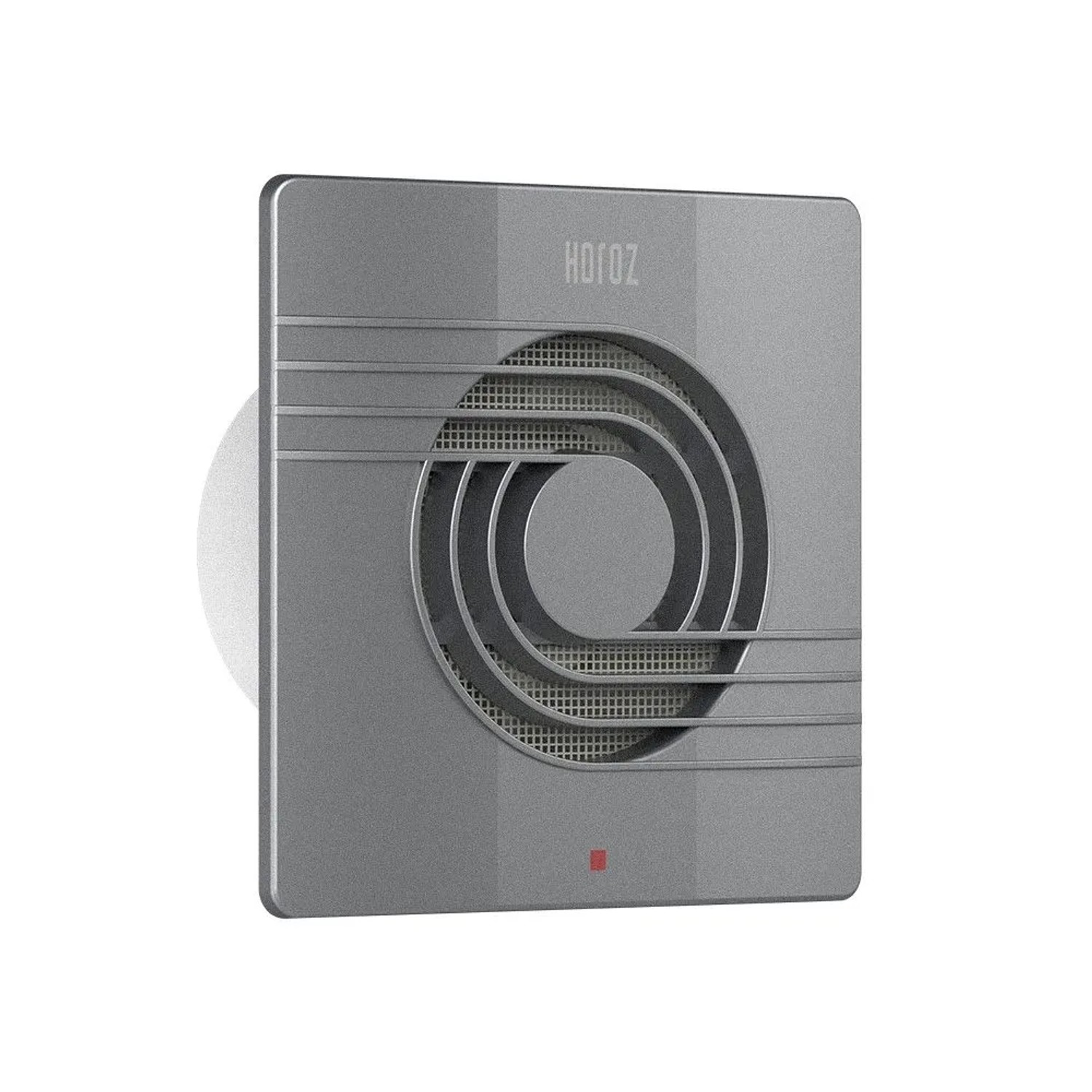 HOROZ Badlüfter 100 mm 12 W 100 m³/h 43 dB Silber Mit Filter Wandventilator Badventilator HELIX