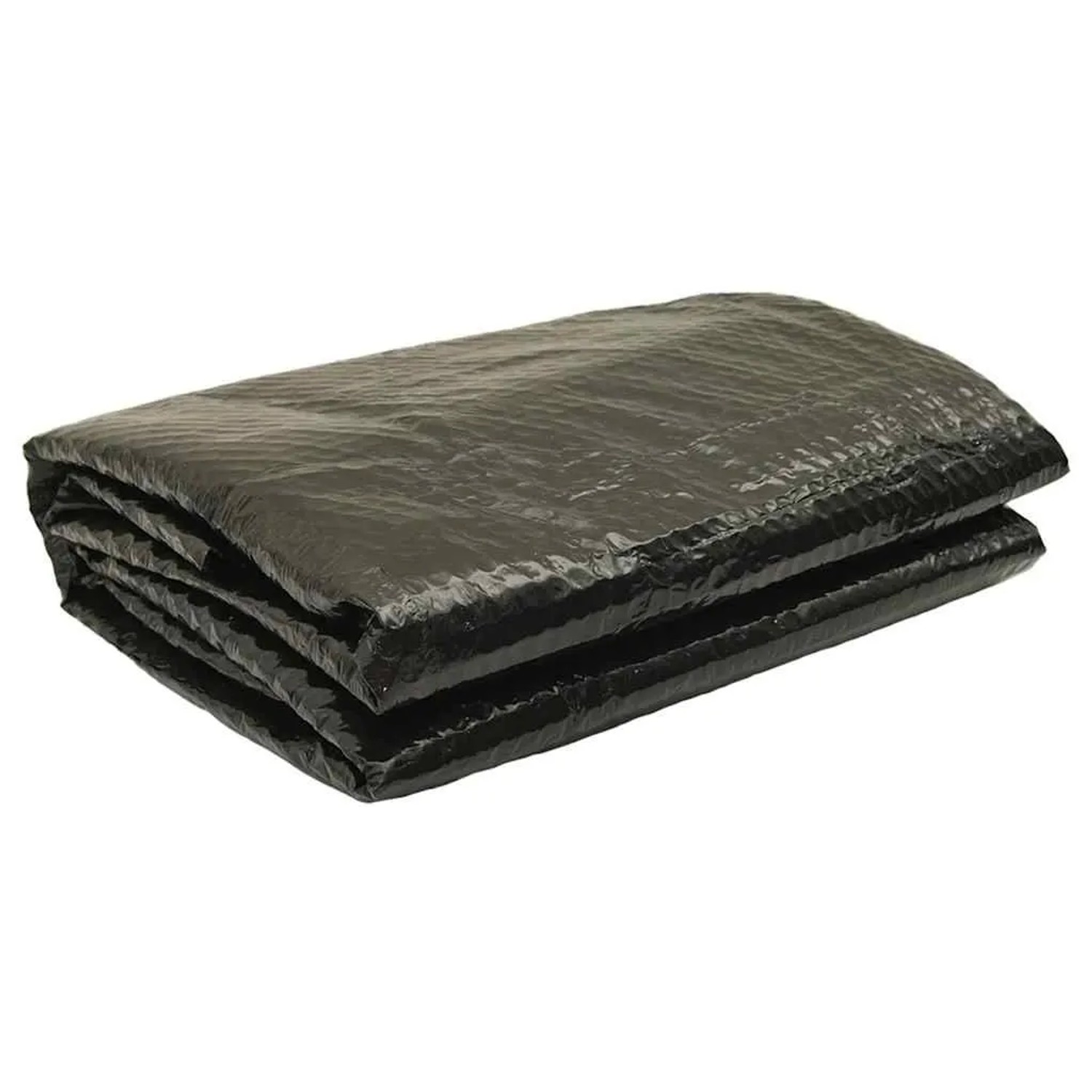 vidaXL Poolabdeckung Schwarz 300 cm PE 92154
