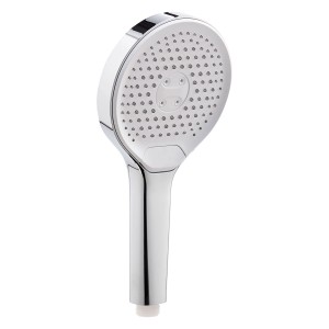 Schöner Wohnen Handbrause Glaia, chrom, mit 3 Strahlarten und Wassersparfunktion.