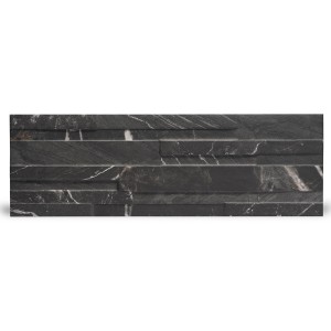 Klimex Verblender Feinsteinzeug UltraStrong Marble Black, 52x17cm, marmorierte Optik.