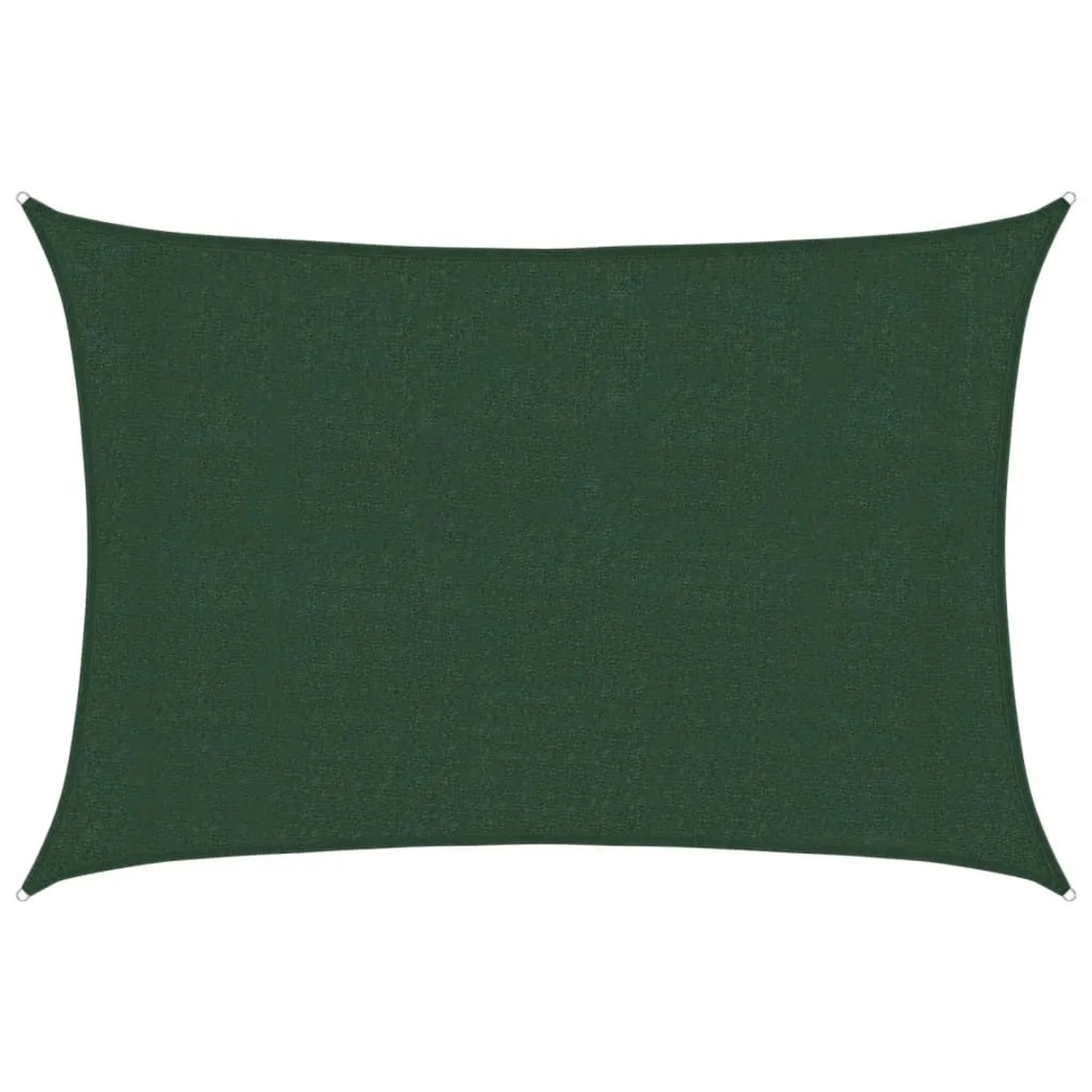 Furnicato Sonnensegel 160 G M² Dunkelgrün 3x4 M Hdpe