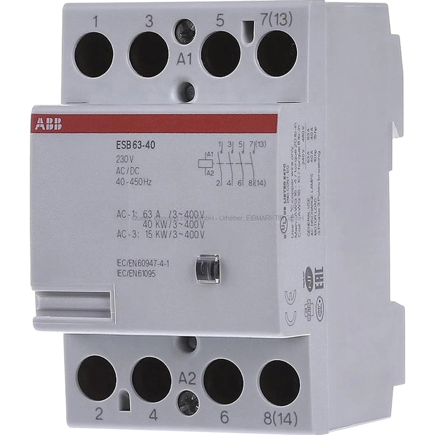 ABB Installationsschütz 63 A