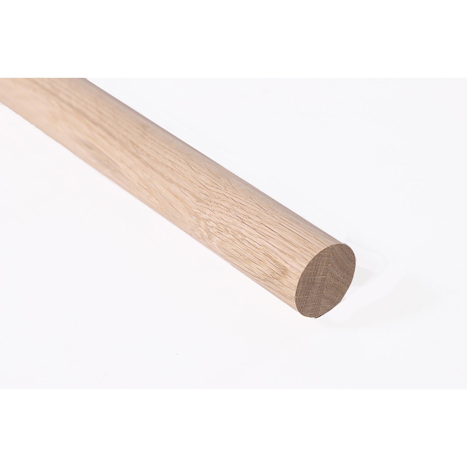 Dieda Handlauf-Set Individuell auf Maßanfertigung Eiche Ø 40 x 1.700 mm_4