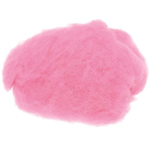 Fuchsia Schafwolle, 30g, ideal zum Filzen und für kreative Projekte.