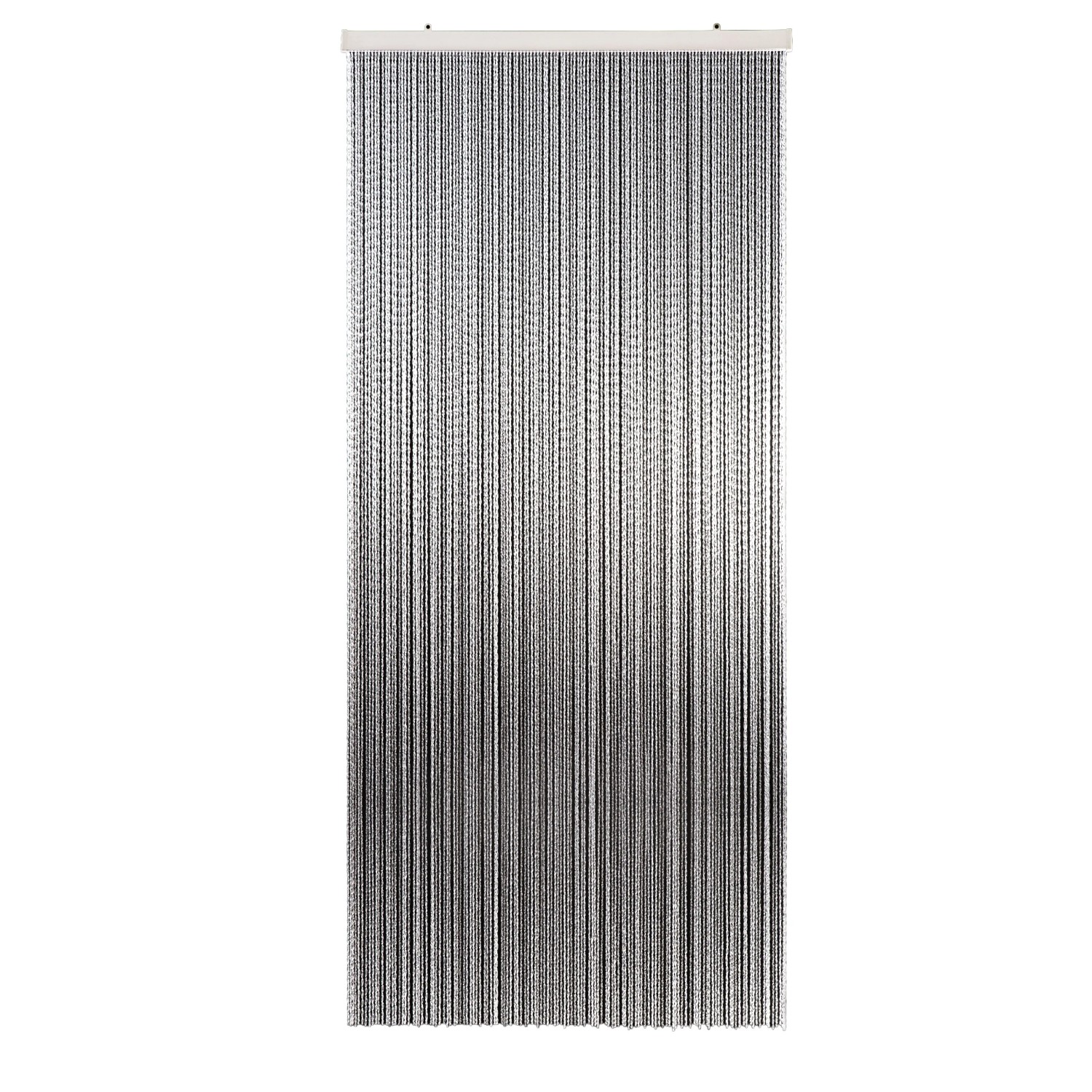Transparenter Conacord Türvorhang Vita, 90x200 cm, aus PVC-Kristallschnüren.