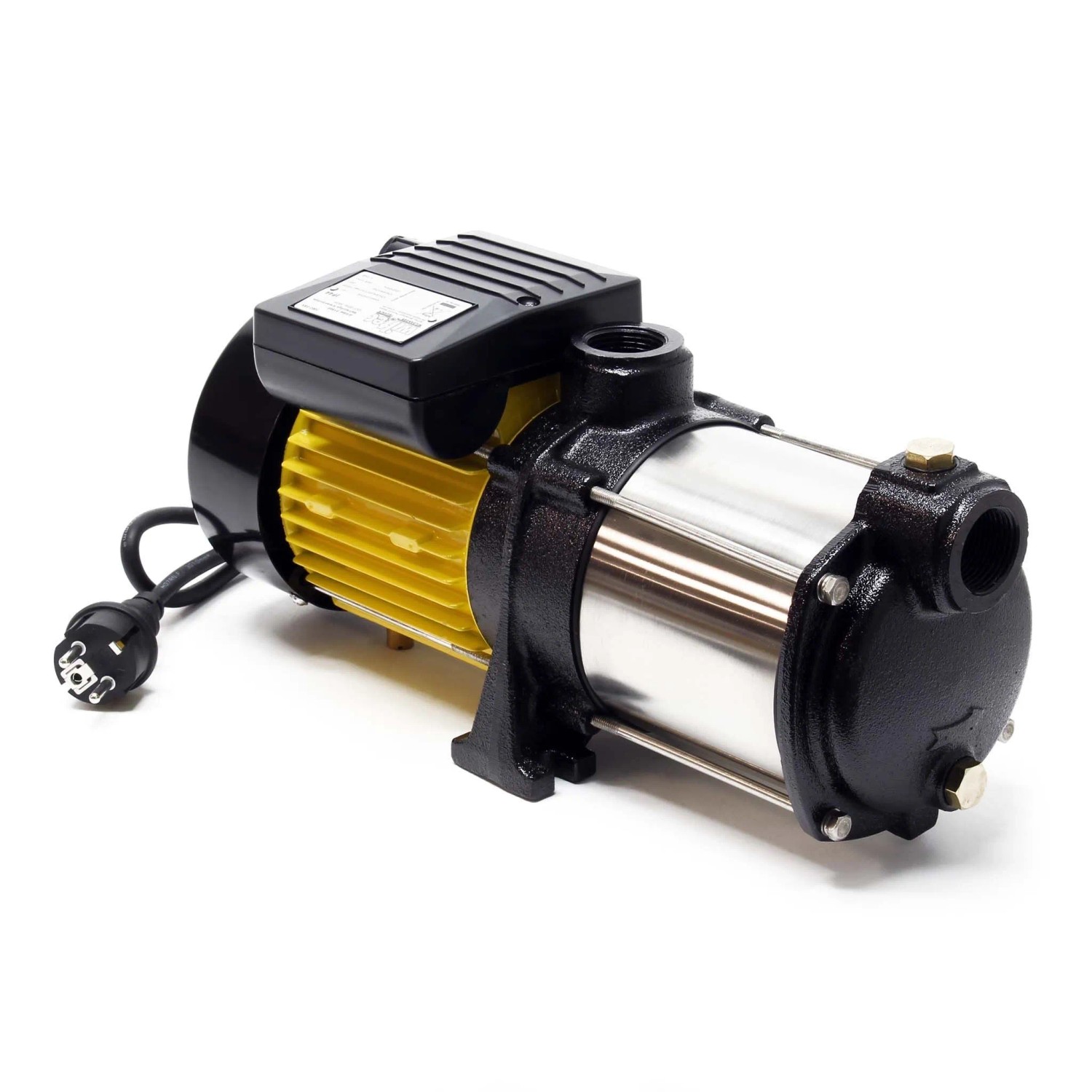 Wiltec Kreiselpumpe Mehrstufig 6000L/H 550W 35M Hauswasserwerk Wasserpumpe Jetpumpe