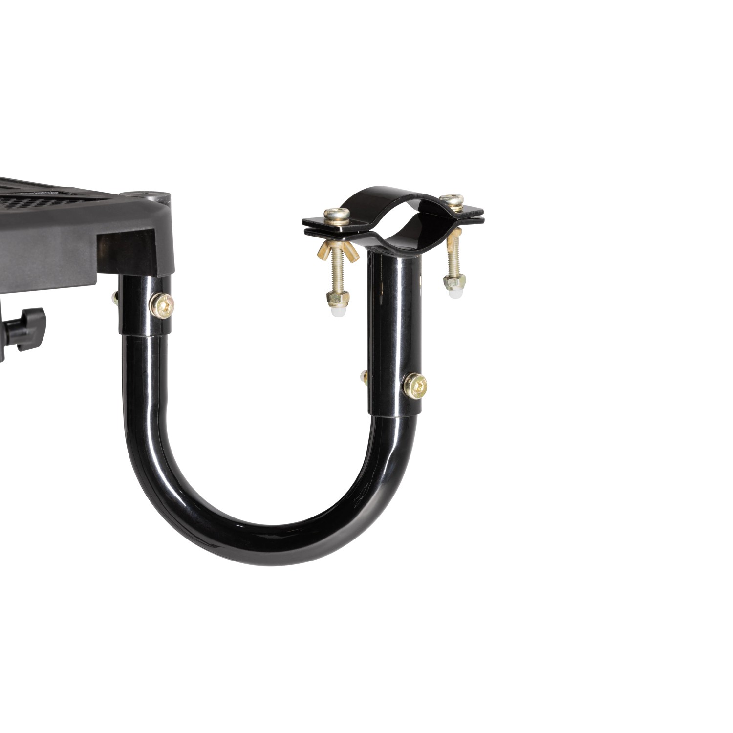 Salta Plattform für Trampolin, höhenverstellbar, mit Montage-Details.