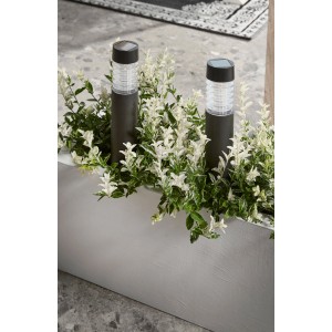 Luxform Solar-Steckleuchte Valence, 2er Set, im Blumenkasten. Solar-Wegeleuchte für Garten und Terrasse.