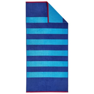 Dyckhoff Strandtuch Aquarius Blau 80 x 180 cm