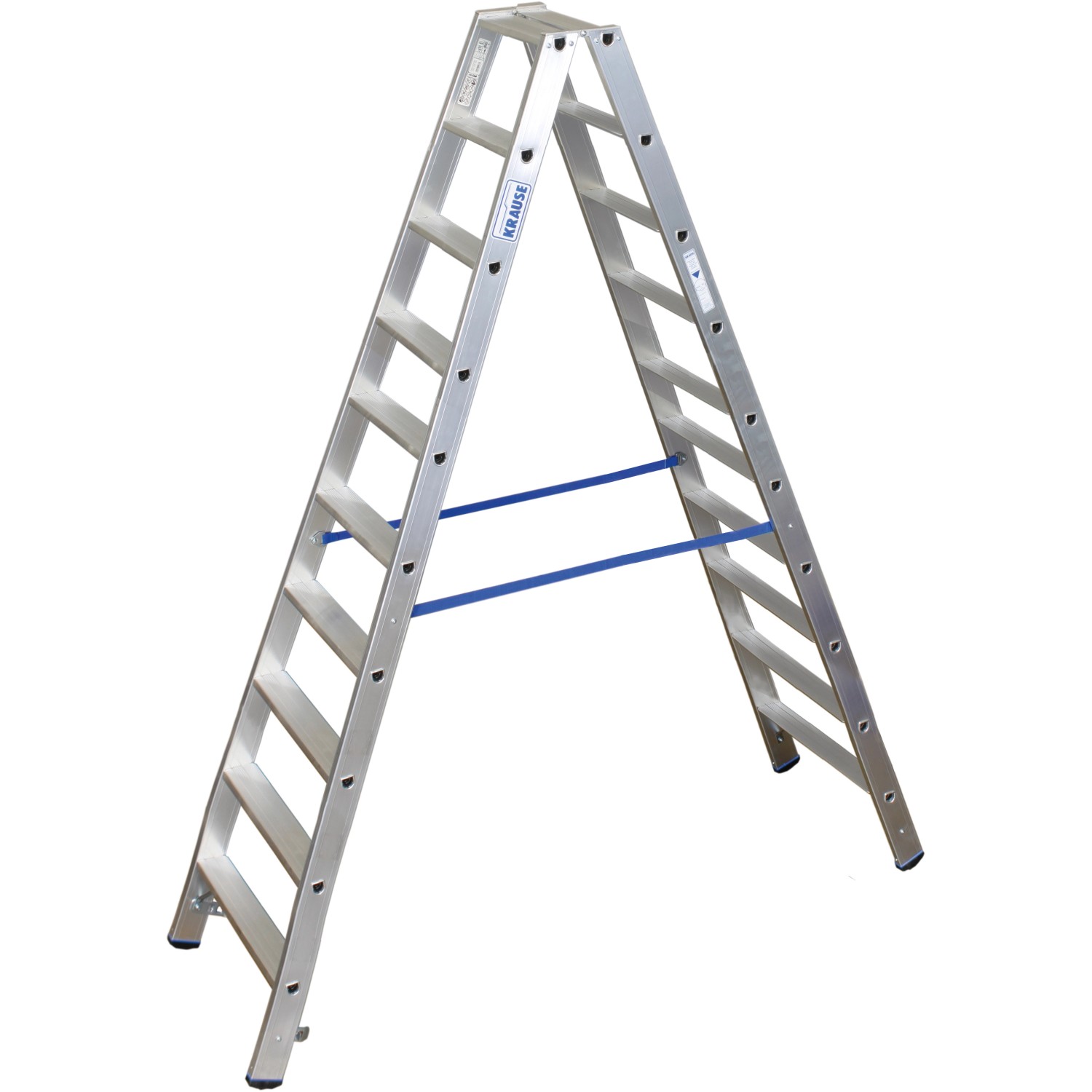 Krause Stabilo Stufen-Doppel-Leiter 2 x 10 Stufen