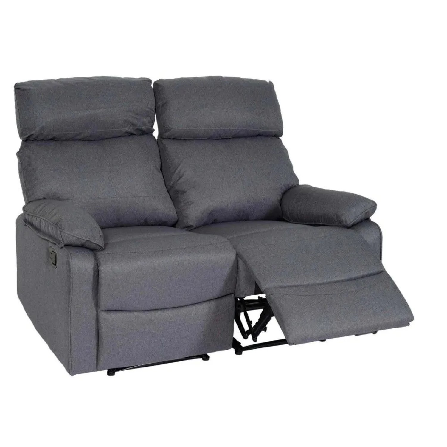 MCW 2er Kinosessel L93 Dunkelgrau