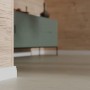 Weiße Egger Winkelleiste Decowall WL006 Namur Fichte, zur Verkleidung von Wandpaneel-Ecken.