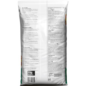 Verpackung Hornspäne 5 kg für ca. 60-120 m² Fläche zur Bodenverbesserung und als Langzeitdünger.