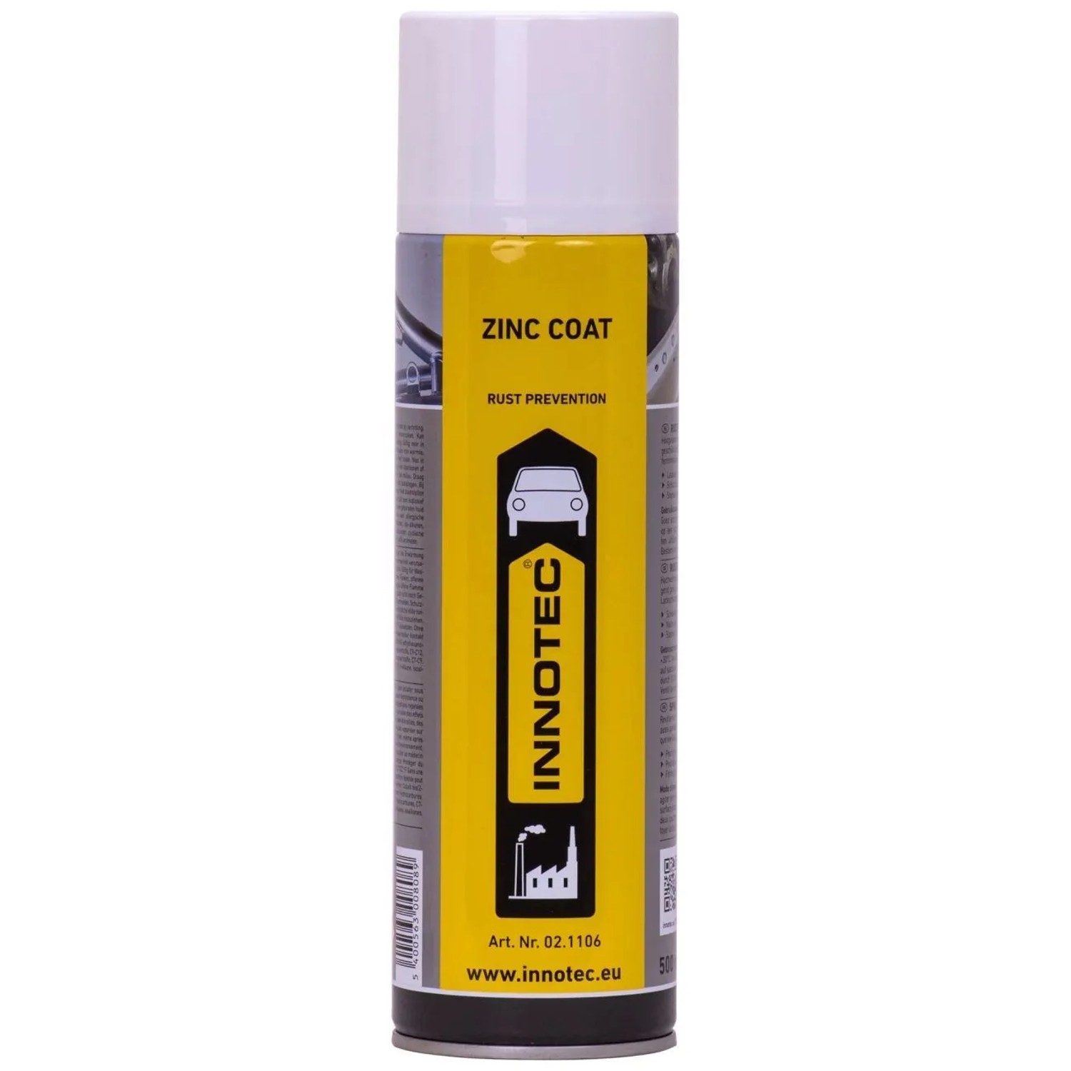 Innotec Zinc Coat 500 ml Zinkbasierte Rostschutzspray