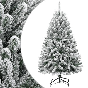 Beschneiter, klappbarer, künstlicher Weihnachtsbaum, 150 cm hoch.