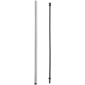 Grohe Ersatzrohr für Duschsysteme, Chrom, mit innenliegender Wasserführung.