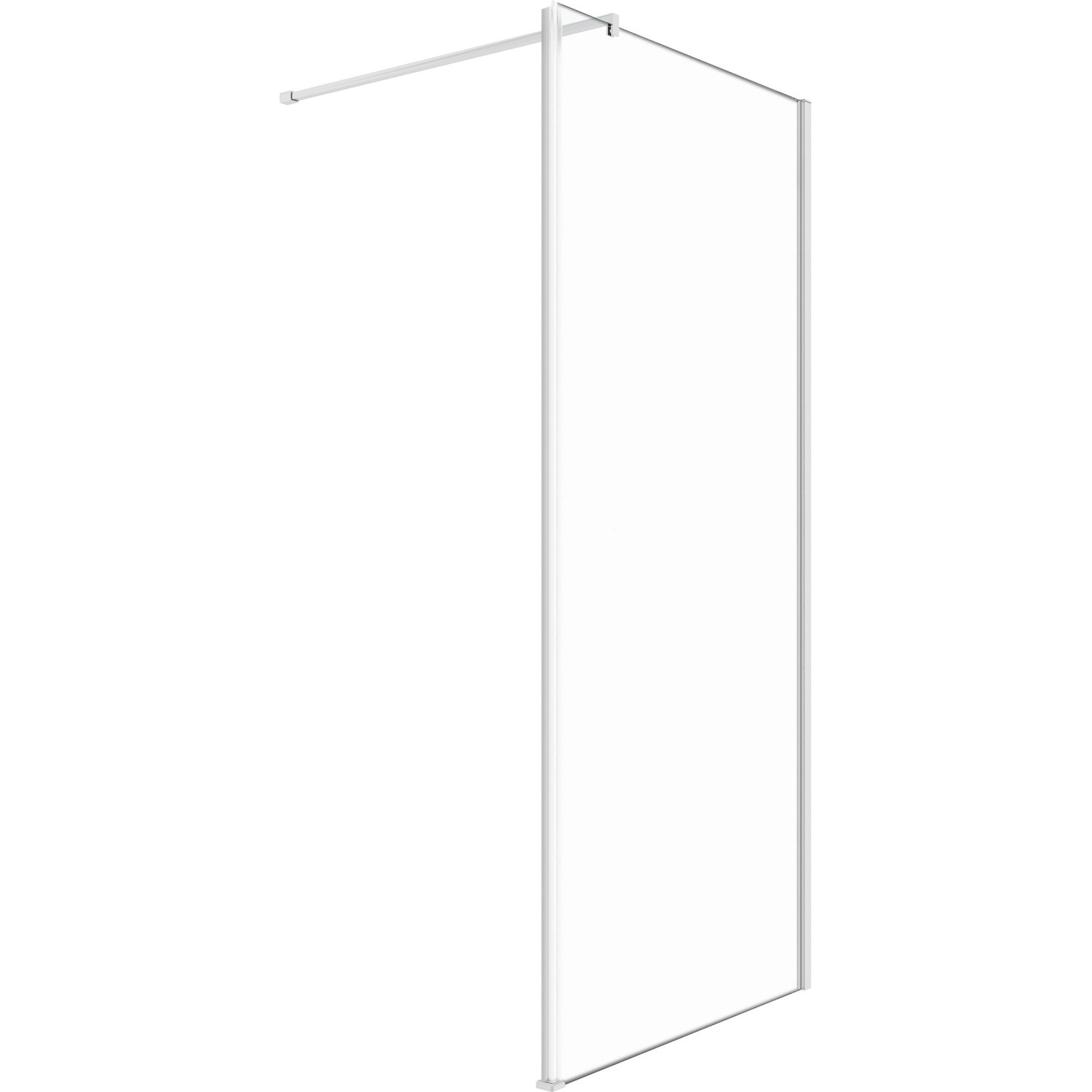 baliv Seitenwand für Duschkabine DUK-90.30W 90 cm x 190 cm Chrom
