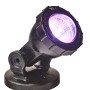 Heissner Solar Teichlicht mit Farbwechsel, wasserdichter LED-Spot für Garten und Teich.