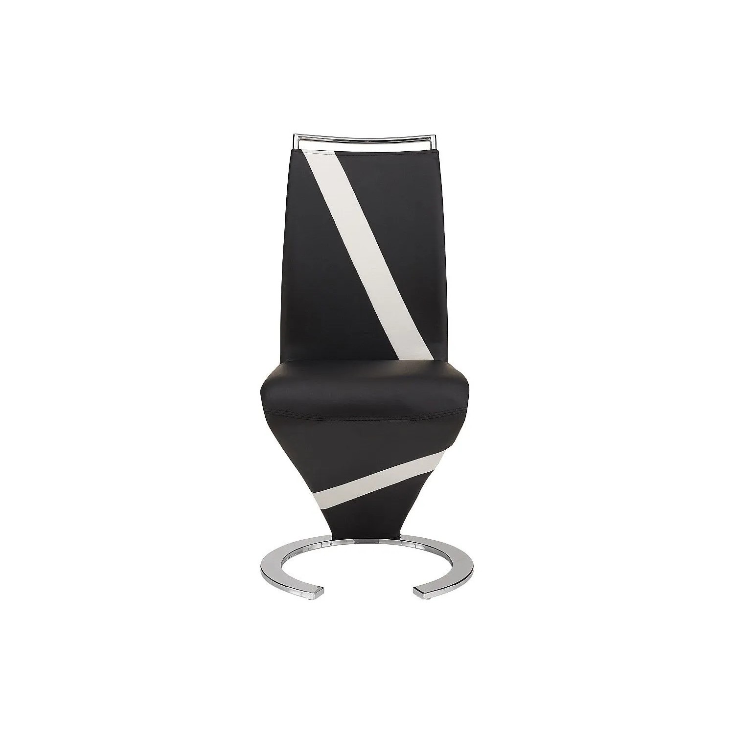 Vente-unique Stuhl Twizy Schwarz 61 cm