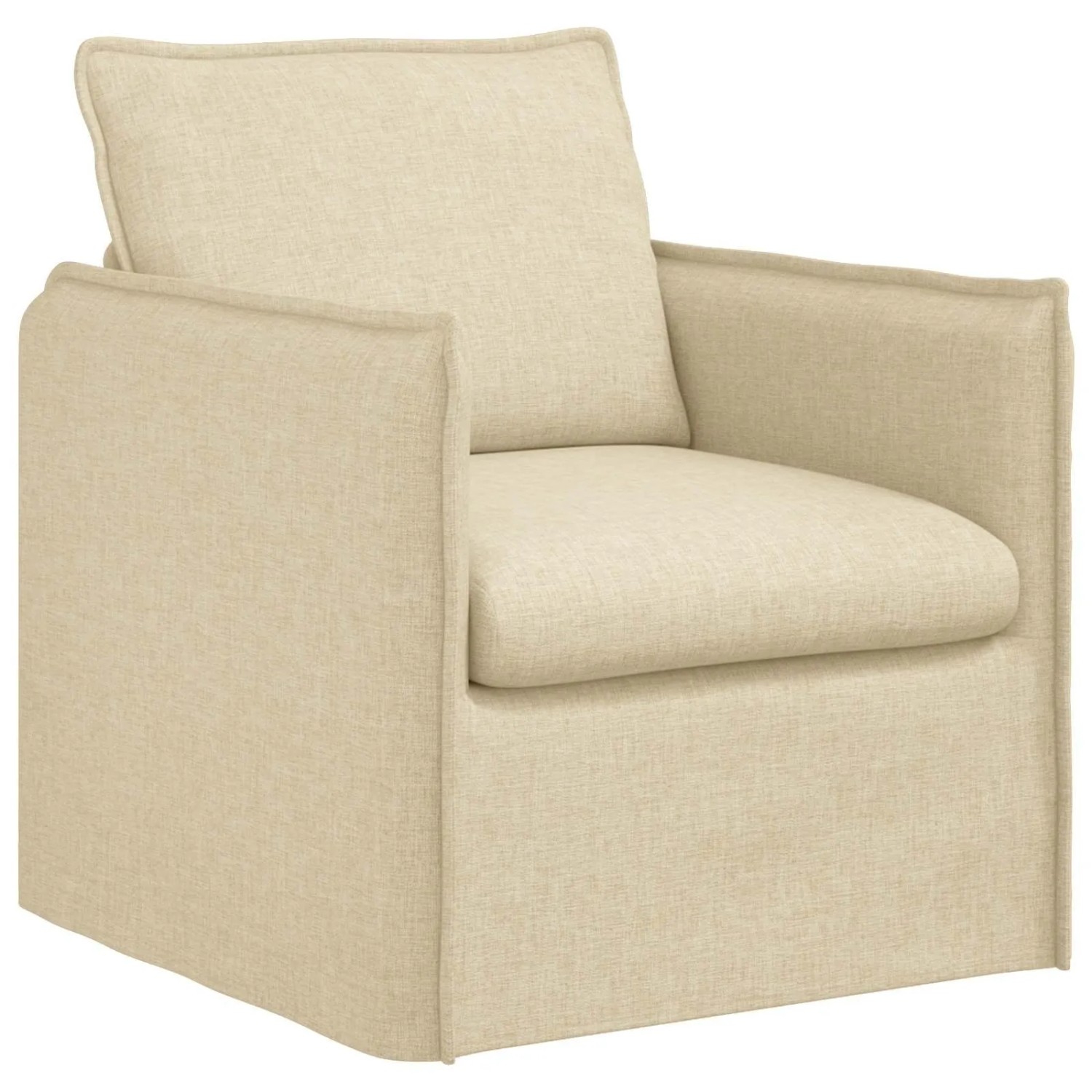 vidaXL Sofa Creme 195 x 82 x 85 cm Stoff 42024509