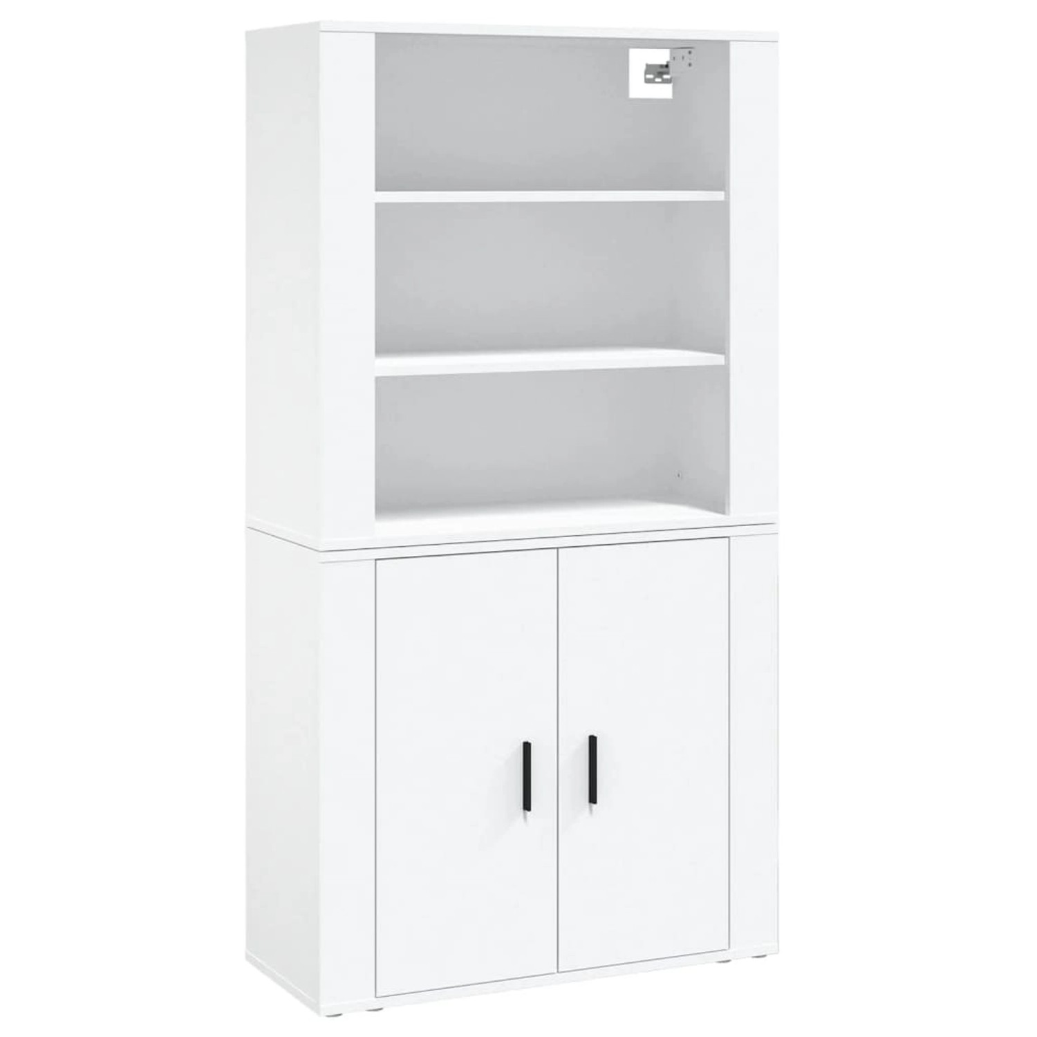 vidaXL Highboard Weiß Holzwerkstoff 3185359