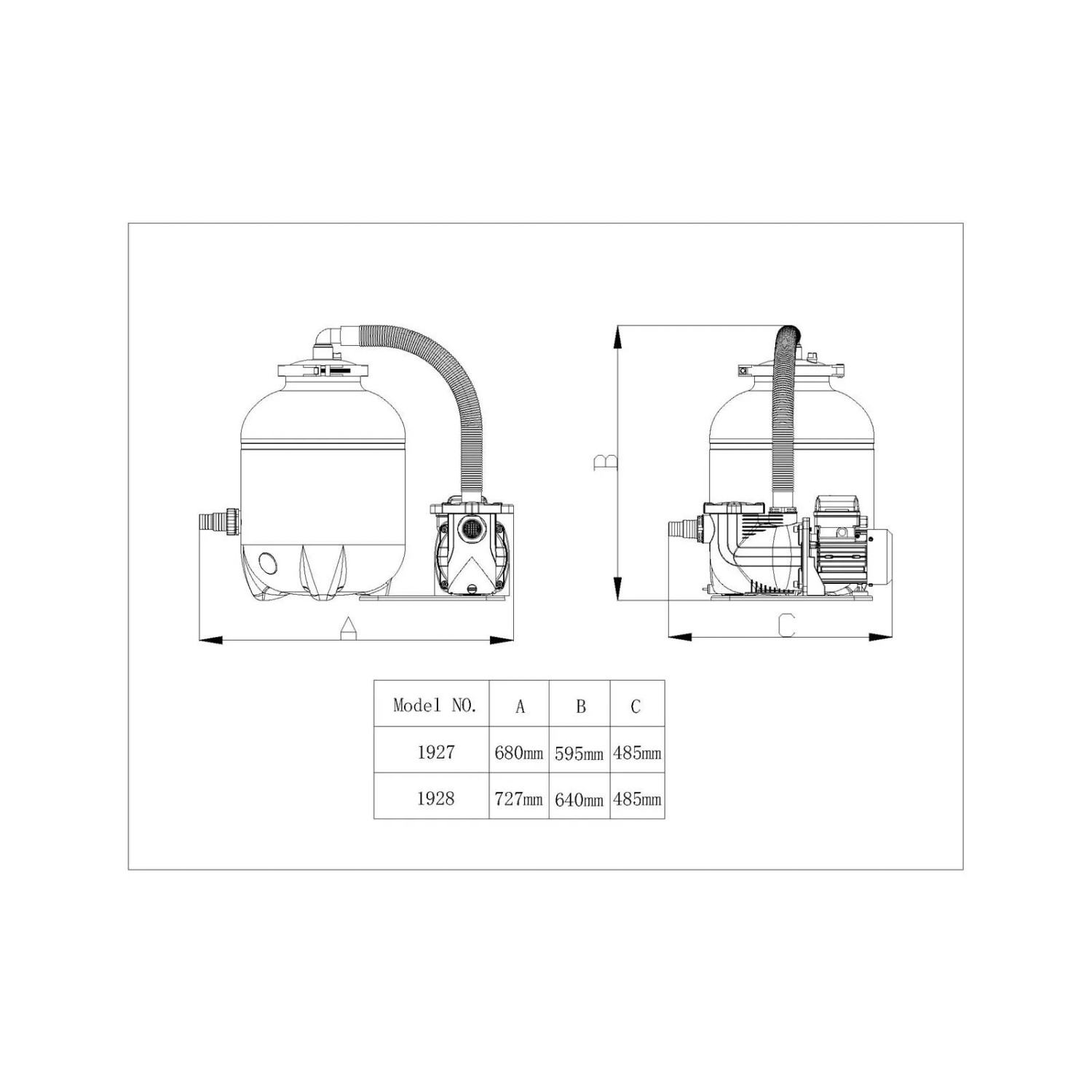 Swim & Fun Filterballs System 400W All in One Pool-Filtersystem_2