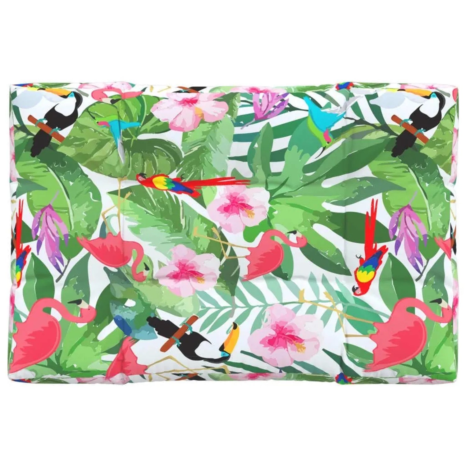 vidaXL Palettenkissen Mehrfarbig 120x80x12 cm Stoff 360530