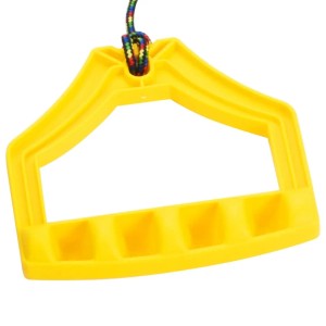 Grüner Kinder Schlitten von vidaXL aus Polypropylen mit Zugseil.