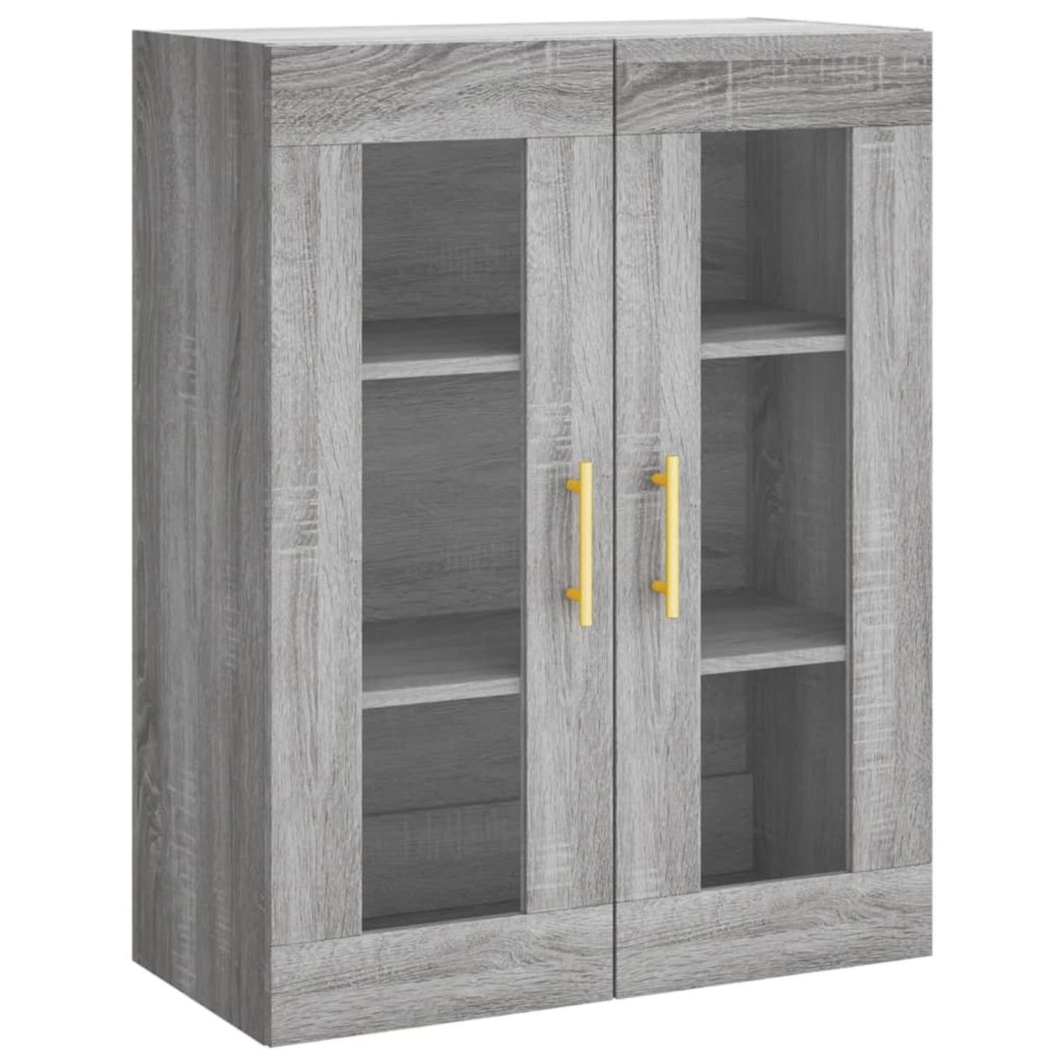 vidaXL Wandschrank Grau Sonoma 69,5x34x90 cm 828474 günstig online kaufen