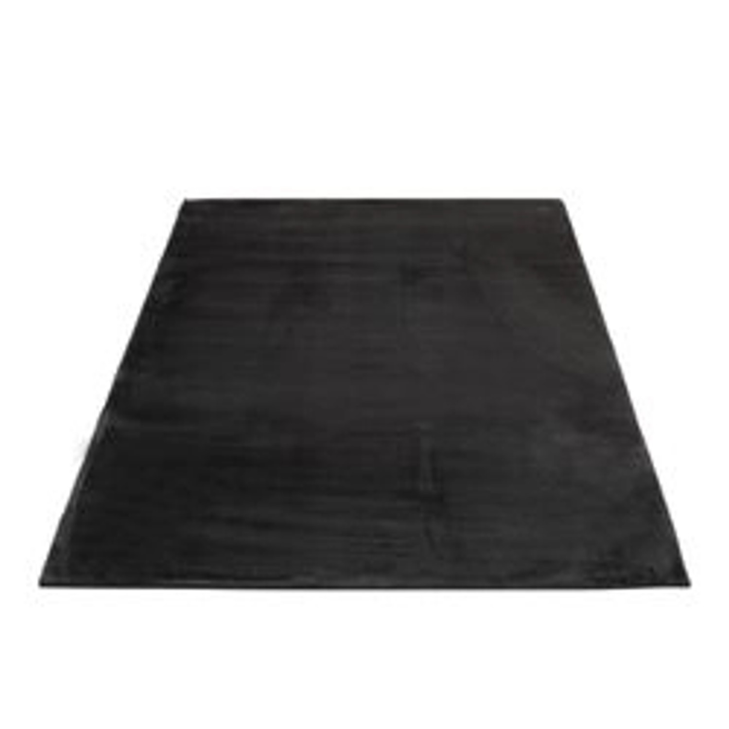 payé Teppich Uni Hochflor Samtweich 80x150 cm Graphite günstig online kaufen