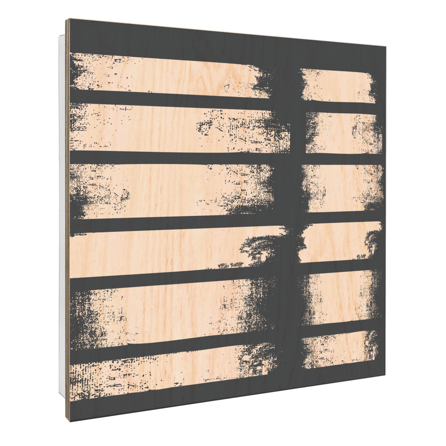 Banjado Großer Schlüsselbox Holz 30x30cm Weiß Scharnier Rechts 50 Haken Sch günstig online kaufen
