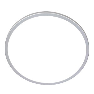 Briloner LED-Deckenleuchte Kada Ultraflach Ø 42,2 cm x 2,8 cm Chrom Matt