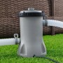 Bestway Flowclear Filterpumpe (2.006 l/h) mit Schläuchen und Transformator.