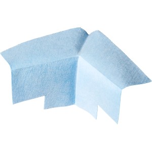 PCI Pecitape Dichtmanschette für 90° Außenecken, blau, vlieskaschiert.