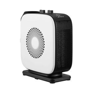 Midea PTC-Heizlüfter NTY15-19CA, 1500 Watt, weiß/schwarz, mit Oszillation.