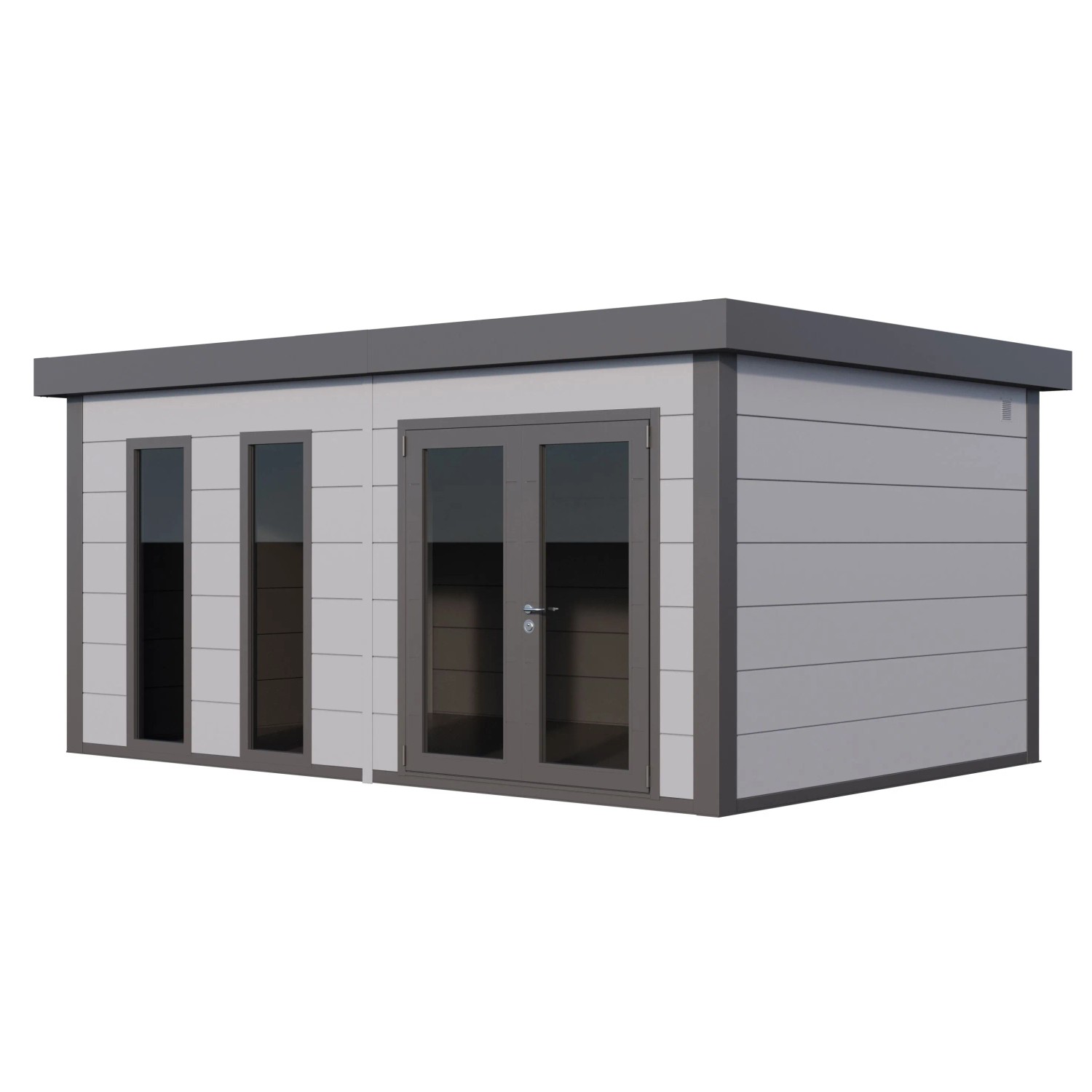 Gerätehaus Luminato 5436+ Hellgrau 538 cm x 358 cm günstig online kaufen