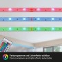 Brilo LED-Strip RGB, 2x15m, mit Fernbedienung für Farbwechsel. Selbstklebend und kürzbar.