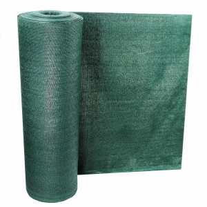 Aquagart Maulwurfnetz, 2m breit, 208m², Rolle aus grünem, engmaschigem HDPE-Gewebe.