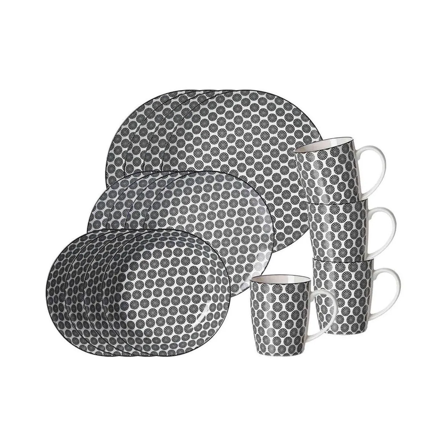 Ritzenhoff & Breker Takeo Circles Kombiservice 16-teilig