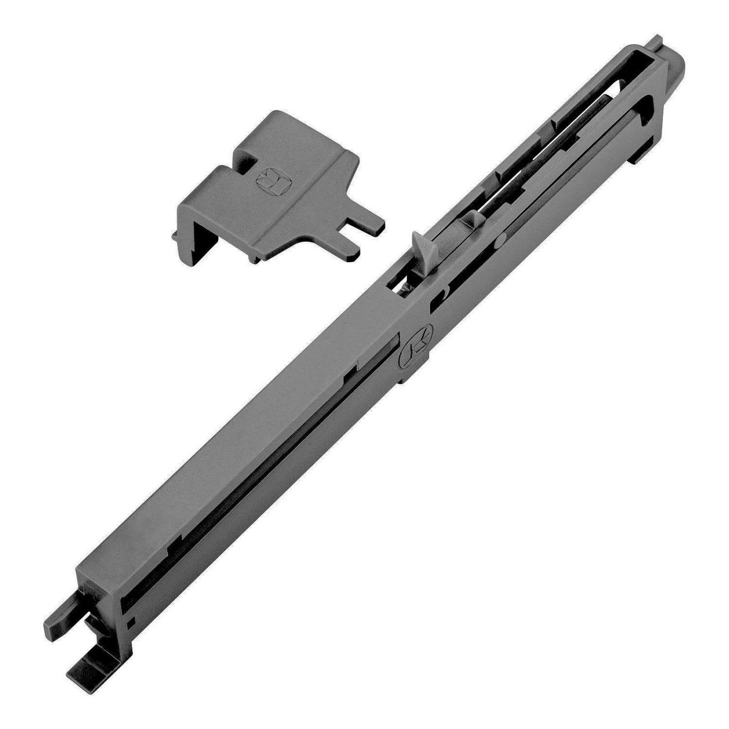 Kesseböhmer SoftStopp PLUS Silbergrau für DISPENSA VVL Einzugsdämpfer für Apothekerauszüge