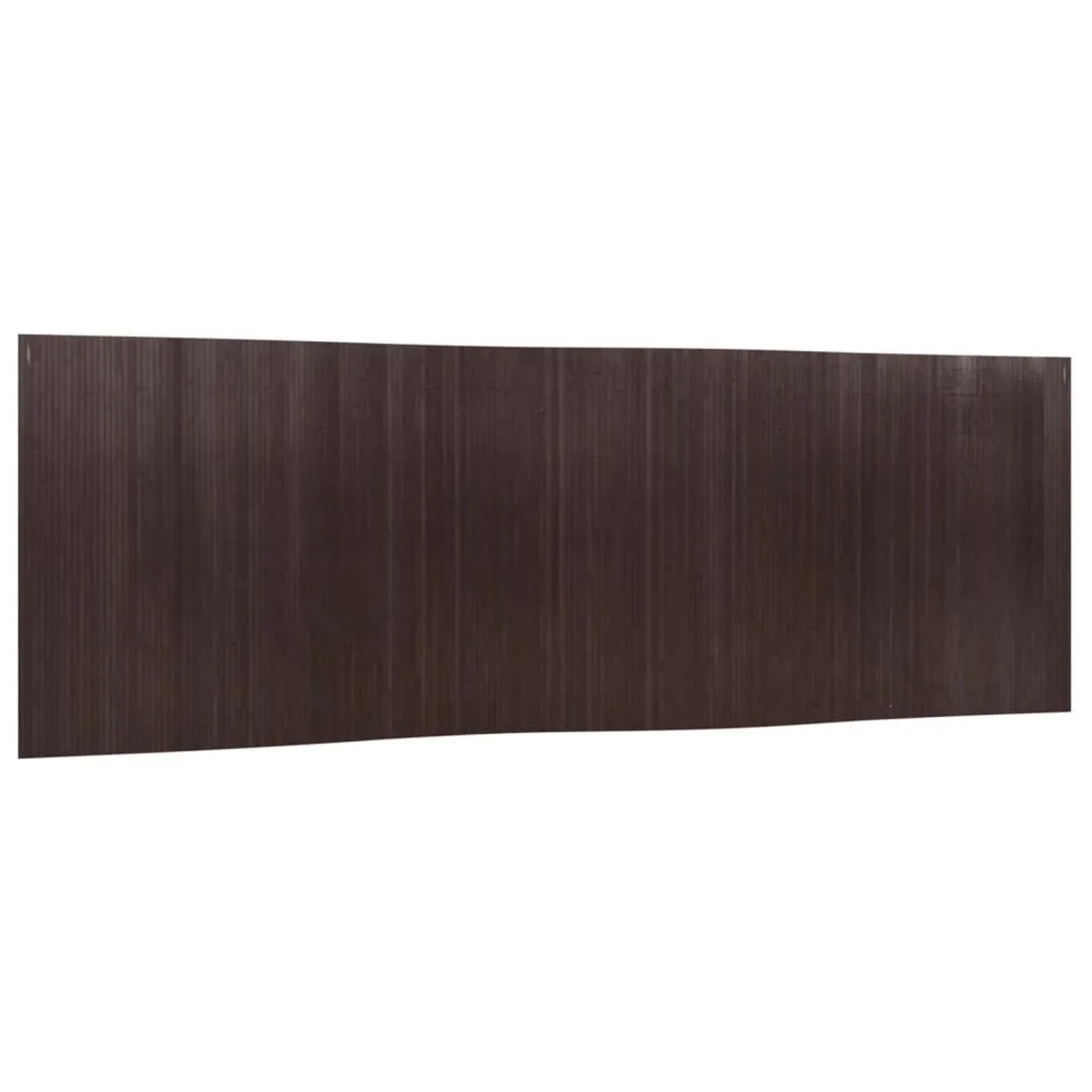 vidaXL Paravent Dunkelbraun Breite 600 cm Höhe 165 cm Bambus 377009