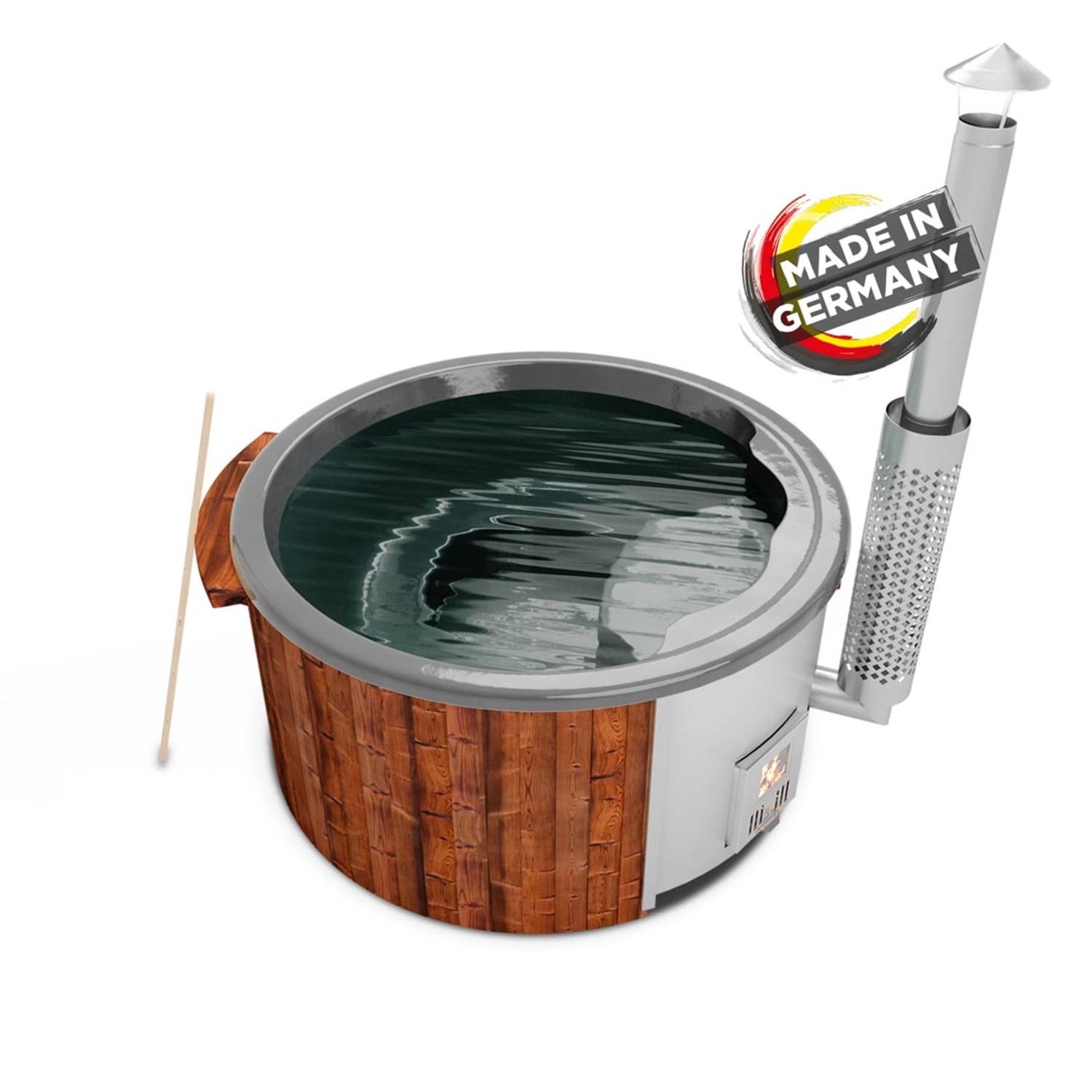 Holzklusiv Hot Tub Saphir 180 Thermoholz...