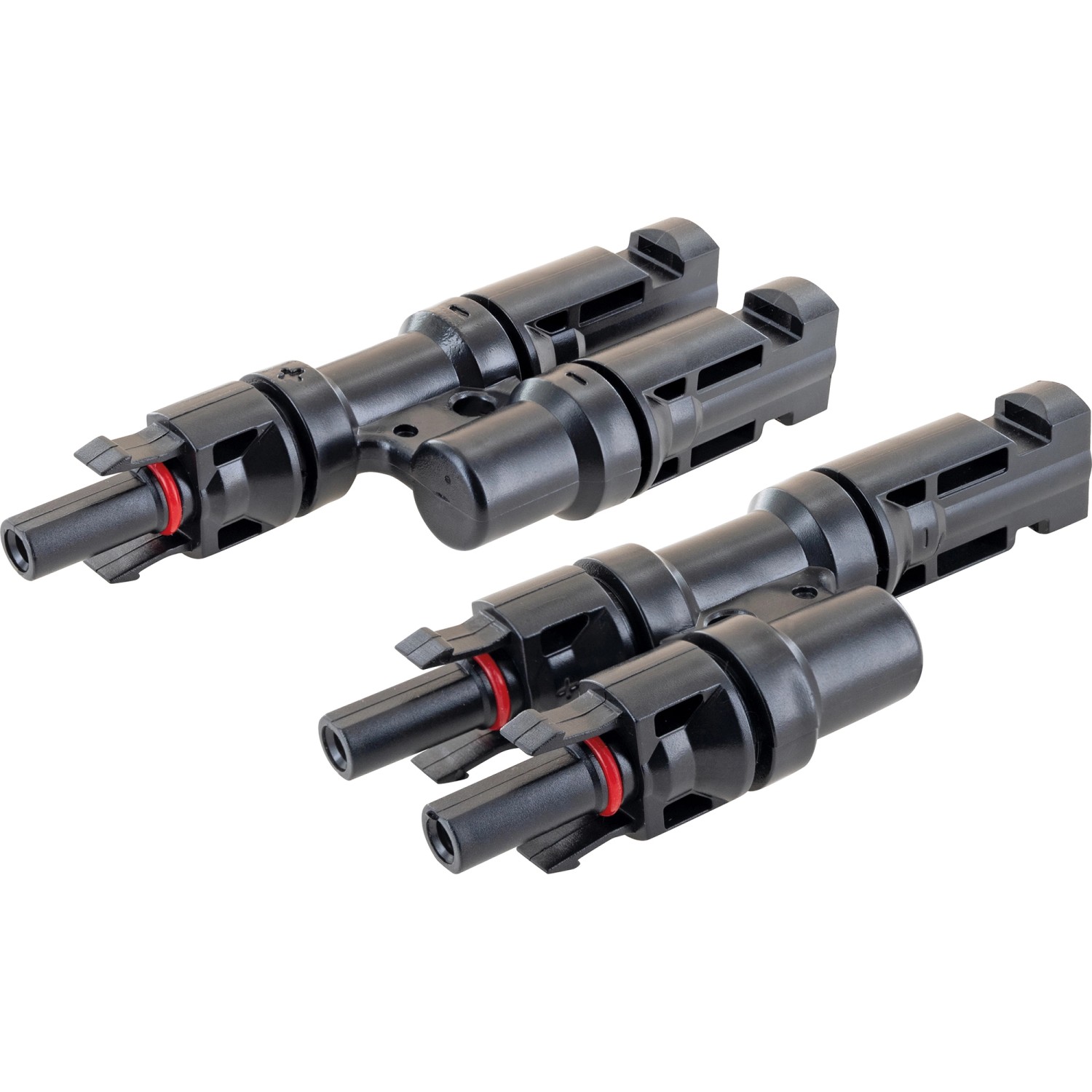 Schwaiger Adapter-Set MC4 2in1 Schwarz